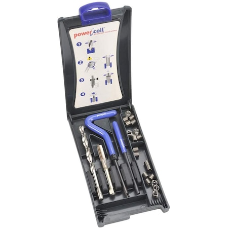 Crossroad Distributor Source Helical Insert Repair Kit, Helical Inserts, #4-40, Steel 3532-4GK